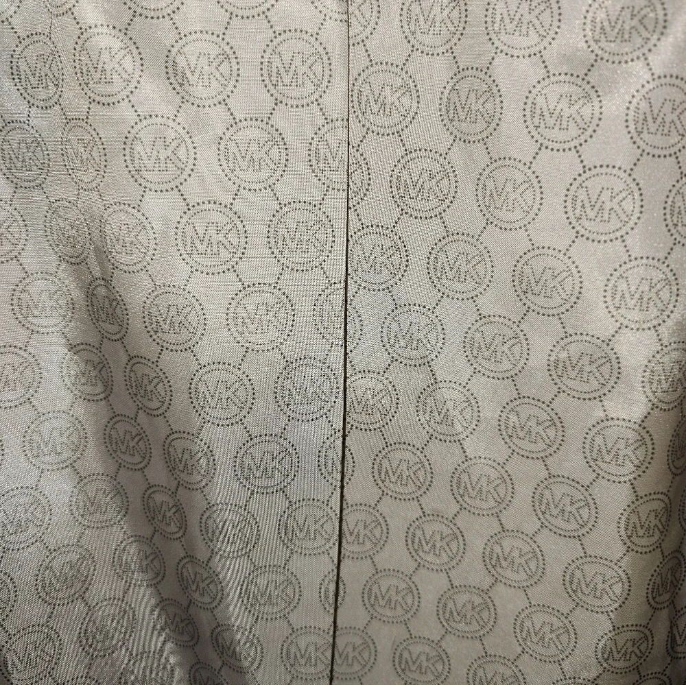 Michael Kors Womens Tan Double-Breasted‎ Trench Coat